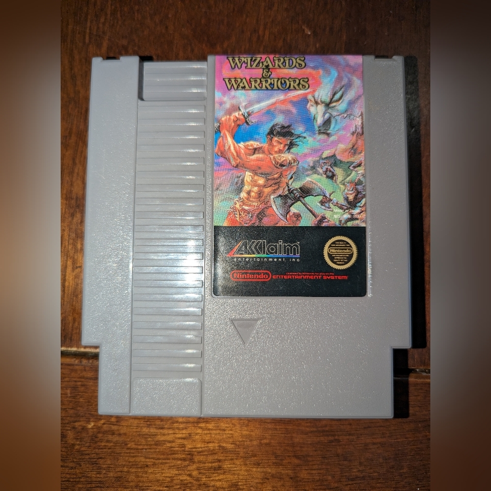 Wizards and warriors for Nintendo NES
